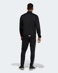 Adidas Tuta sportiva da uomo Aeroready Tricot Quarter Zip HE2233 nero bianco