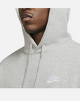 Nike Sportswear Club Hoodie and Kangaroo Pocket CZ7857 063 grey
