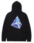 HUF Tesseract Triple Triangle Pullover Hoodie PF00515 black 