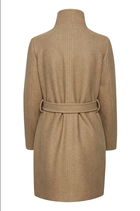 b.young women&#39;s coat Bycilia 20811770 1713201 tannin melange