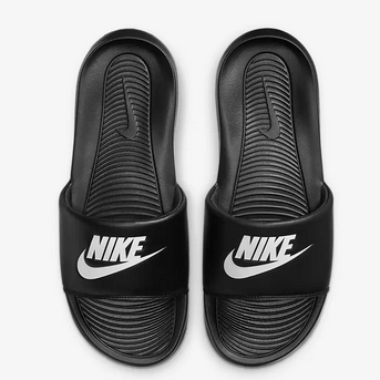 Nike ciabatta per uomo e donna Victory One Slide CN9675 002 nero-bianco