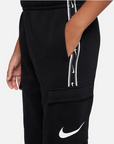 Nike Boys' sports trousers with pockets Sportswear Repeat FD0310-011 black