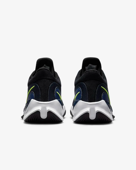 Nike scarpa da basket da uomo Renew Elevate 3 DD9304 005 nero-blu-bianco