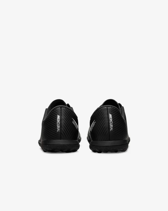 Nike Scarpa da calcetto da ragazzo Mercurial Vapor 15 Club Turf DJ5956 001 nero-bianco
