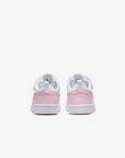 Nike Court Borough Low 2 DQ0473 100 white pink girls' sneakers shoe