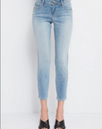 Gaudì pantalone jeans da donna Kelly Skinny Cropped 311BD26020 denim