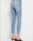 Gaudì women's jeans trousers Kelly Skinny Cropped 311BD26020 denim