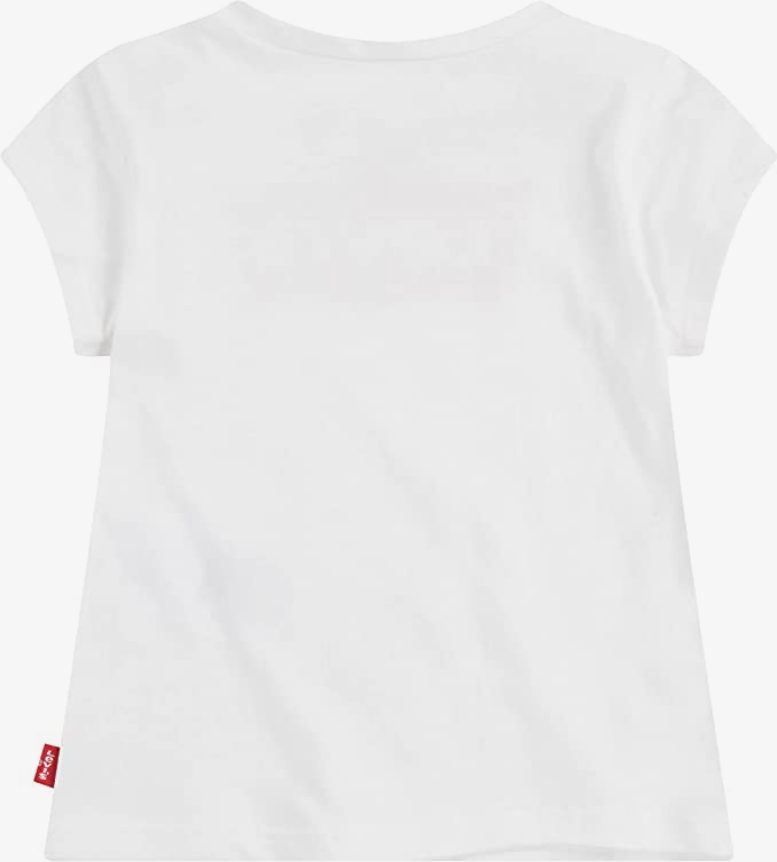 Levi&#39;s Kids Girls&#39; T-shirt short sleeve Batwing Tee 4E4234-W5J white