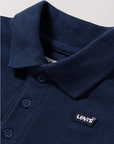 Levi's Kids Polo Piquet for boys short sleeve Back Neck Tape 8EA893-C8D 9EA893-C8D blue