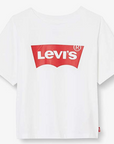 Levi's Kids girls' t-shirt LVG Light Bright Cropped Tee 4E0220 001 white