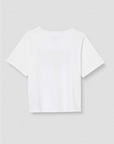 Levi's Kids girls' t-shirt LVG Light Bright Cropped Tee 4E0220 001 white