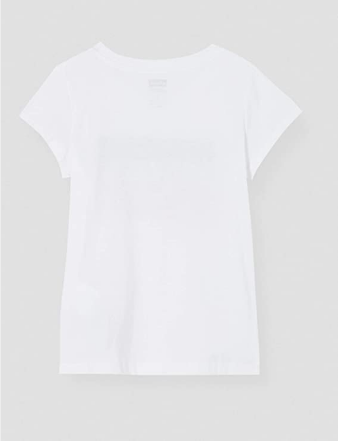 Levis Kid&#39;s T-shirt short sleeve boys unisex Logo Tee 3E4900 4E4900 white