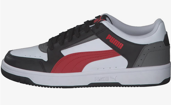 Puma men&#39;s sneakers shoe Rebound Joy Low 380747-06 white red grey 