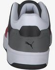 Puma scarpa sneakers da uomo Rebound Joy Low 380747-06 bianco rosso grigio