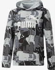 Puma Unisex boys' hoodie ESS+ Street Art AOP Hoodie TR B 673271 01 black