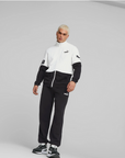 Puma Tracksuit Power Tr Cl Unisex adult tracksuit in polyester 673310 01 black-white
