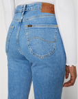 Lee pantalone Jeans da donna Carol Regolar Straight L30UOWB59 rocky blue