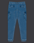Dolly Noire Denim Cargo trousers PA903-PD-02 blue