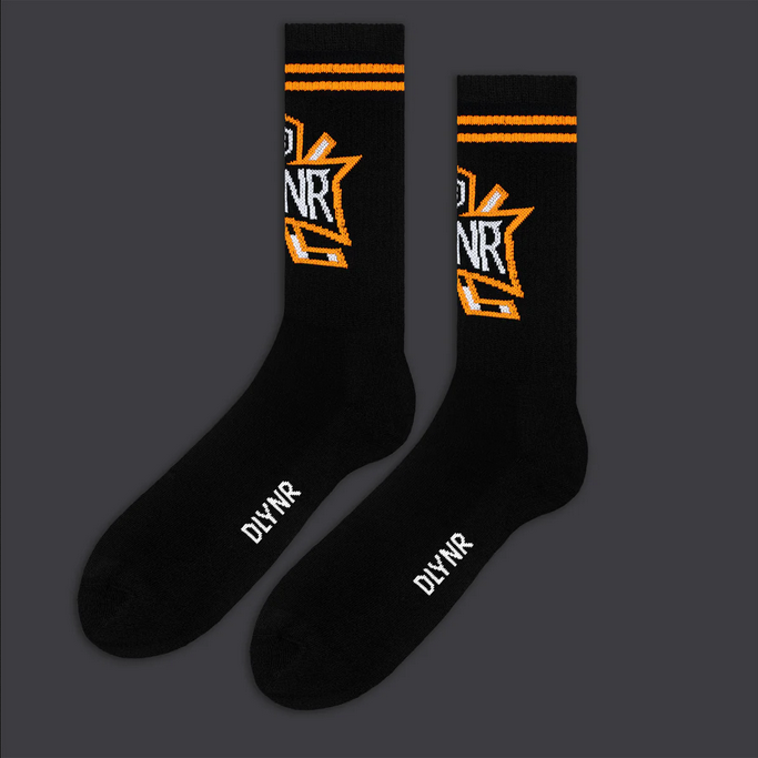 Dolly Noire socks Goat Jacquard SK453-KA-01 black one size