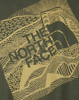 The North Face men's short sleeve t-shirt Red Box Cel NF0A7X1KRV41 green-khaki