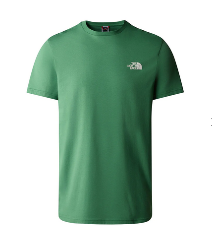 The North Face Simple Dome NF0A2TX5111 bottle green men&#39;s short sleeve t-shirt