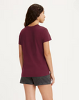 Levi's T-shirt manica corta con The Perfect Tee logo Classic 17369-2024 galaxy fill beet red