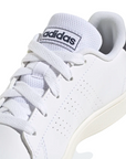 Adidas sneakers unisex da ragazzi Advantage Lifestyle Court Lace K GW6487 white-ink