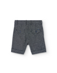 Boboli bermuda da bambino e ragazzo in denim 736040-2440 marinaio