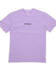Doomsday Men's T-shirt with No More Space lilac print