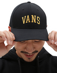 Vans cap with visor Logo Structured JO VN00066HBLK1 black One Size