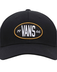 Vans cap with visor 1966 Structured Jockey VN00066kBLK1 black One Size
