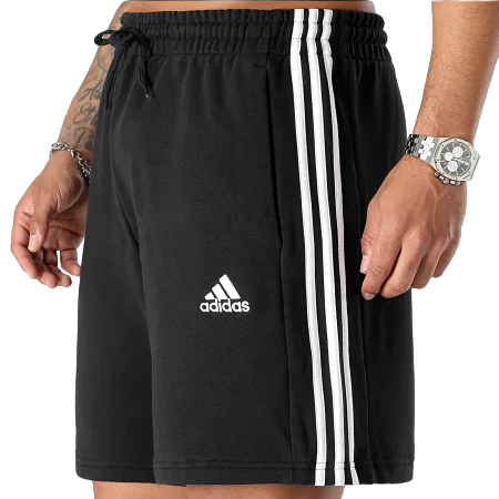 Adidas 3 Stripes men&#39;s sports shorts IC9435 black