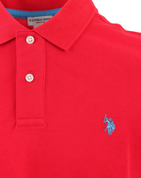US Polo Assn. King short sleeve men&#39;s polo shirt 41029 65079 352 red