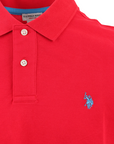 US Polo Assn. King short sleeve men's polo shirt 41029 65079 352 red