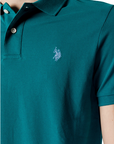 US Polo Assn. King men's short sleeve polo shirt 41029 65079 234 oil
