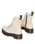 Dr. Martens stivale da donna PLatform Jadon III in pelle Pisa 26378292 parchment beige