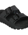 Skechers sandalo da donna Arch Fit Foamies Footsteps Hi'Ness 111378/BBK nero