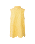 PepeJeans Eris perforated sleeveless women's shirt PL304553 039 shine 