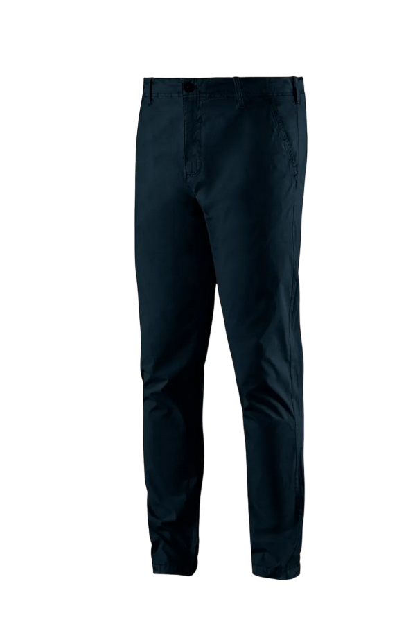 Bomboogie pantalone chino in popeline elasticizzato da uomo Car PMCARTCG1 20 blu