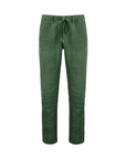 Bomboogie men's casual linen trousers Gang PMGANGTLCC olive green