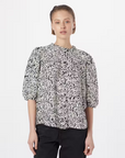 b.young Ilamo short-sleeved women's shirt 20812941 200779 birch mix