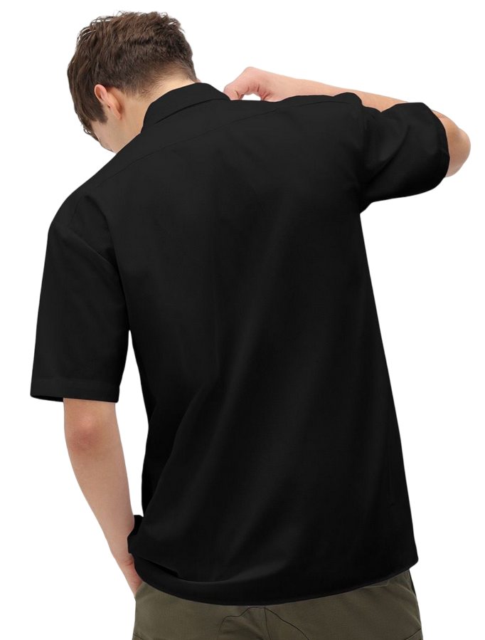 Dickies men&#39;s short sleeve shirt Clintondale DK0A4XRRBLK1 black 