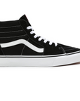 Vans shoe High sneakers for men and women in canvas and suede Sk8-Hi VN000D5IB8C black-white