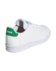 Adidas Advantage GY6995 white-green boys' sneakers shoe
