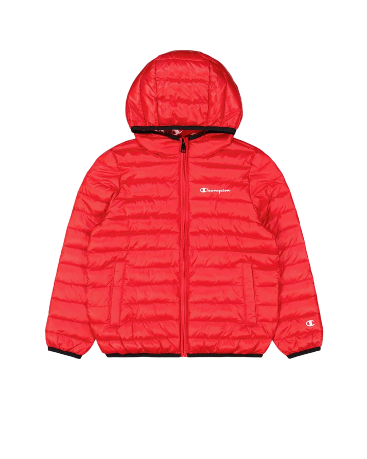 Champion boys&#39; light jacket with hood Legacy Outdoor Light Hooded 306485 RS005 LLR red