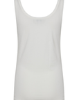 b.young Women's tank top Knitted top Iane sin 802894 80115 off white