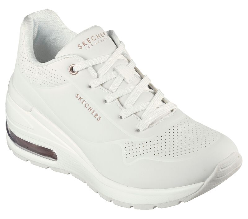 Skechers sneakers da donna Million Air Elevated Air 155401/WHT bianco 2