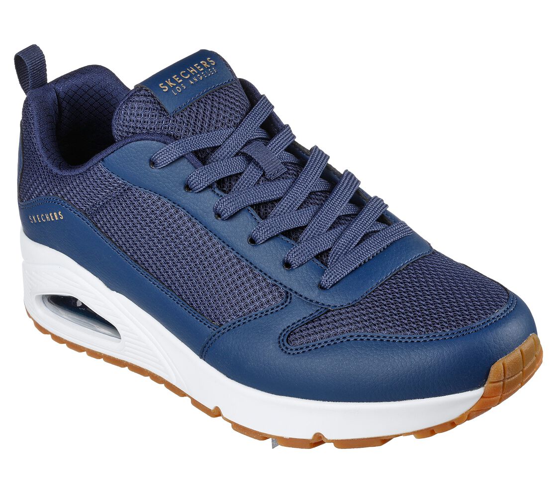 Skechers sneakers da uomo Uno Fastime 237016/NVY blu 1