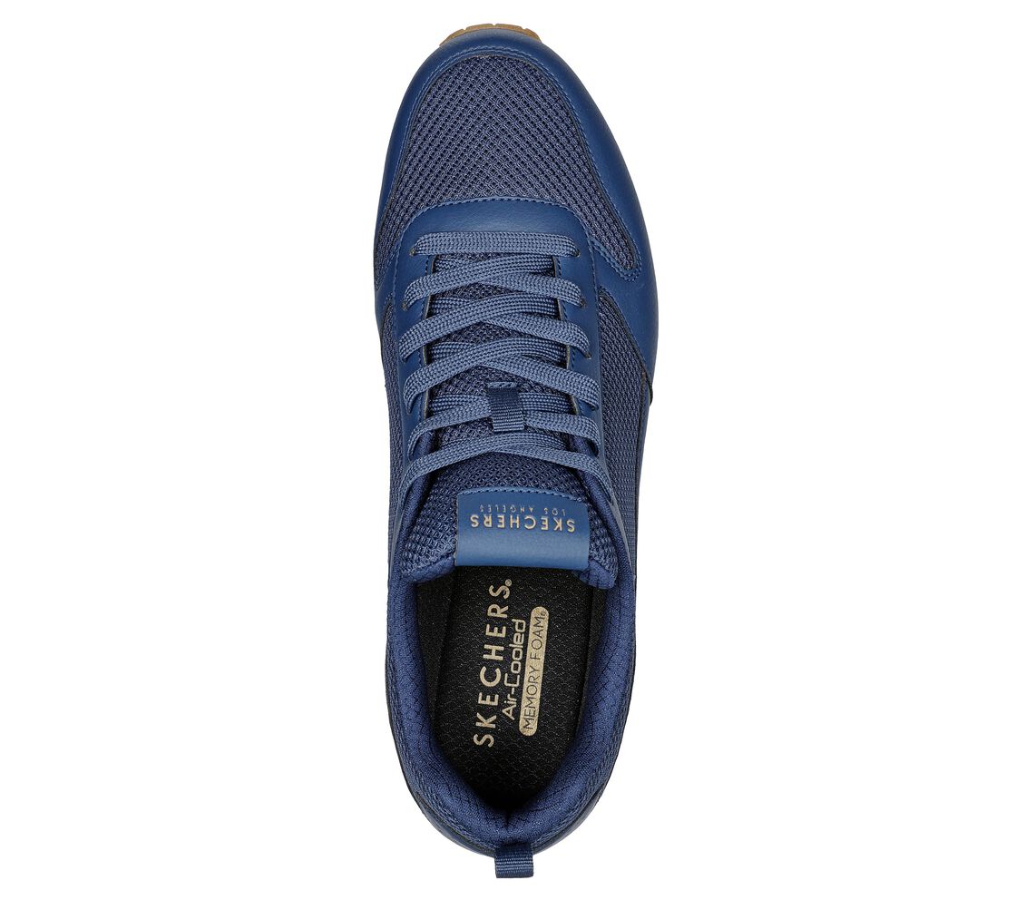 Skechers sneakers da uomo Uno Fastime 237016/NVY blu 4