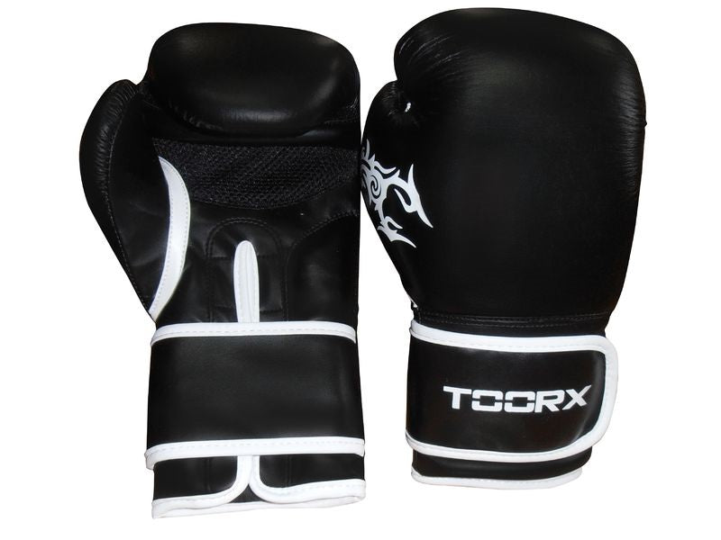 Toorx 12 Oz Panther Leather Boxing Glove BOT-005 black